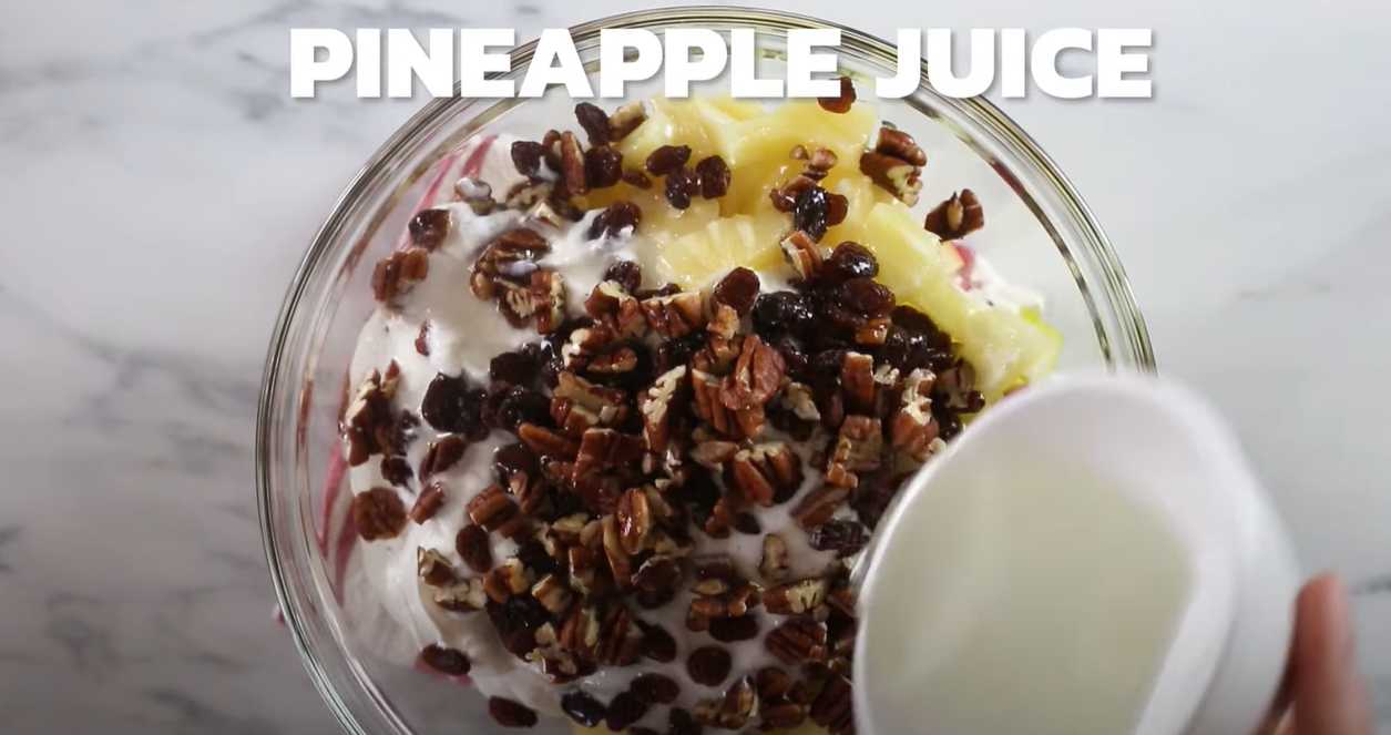 Salade de fruits festive - Étape 3