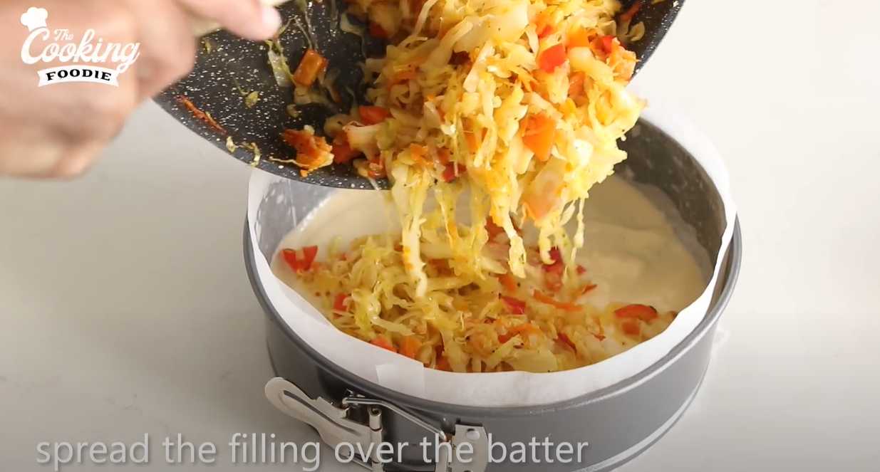 Tarte au chou - Étape 12