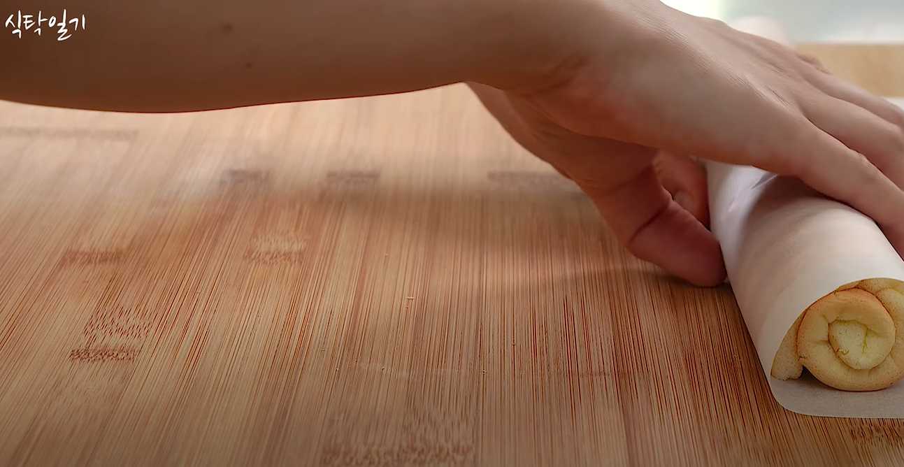 Rouleaux de génoise - Étape 20