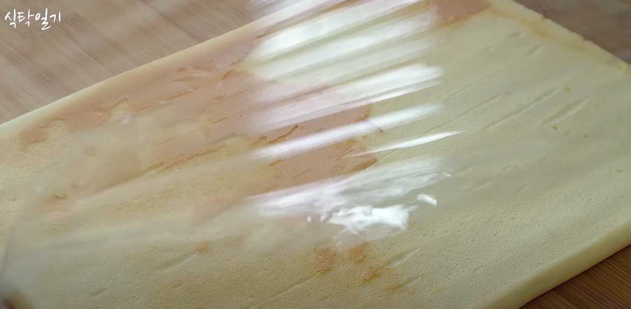 Rouleaux de génoise - Étape 16