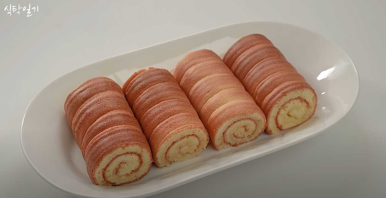 Rouleaux de génoise - Étape 22