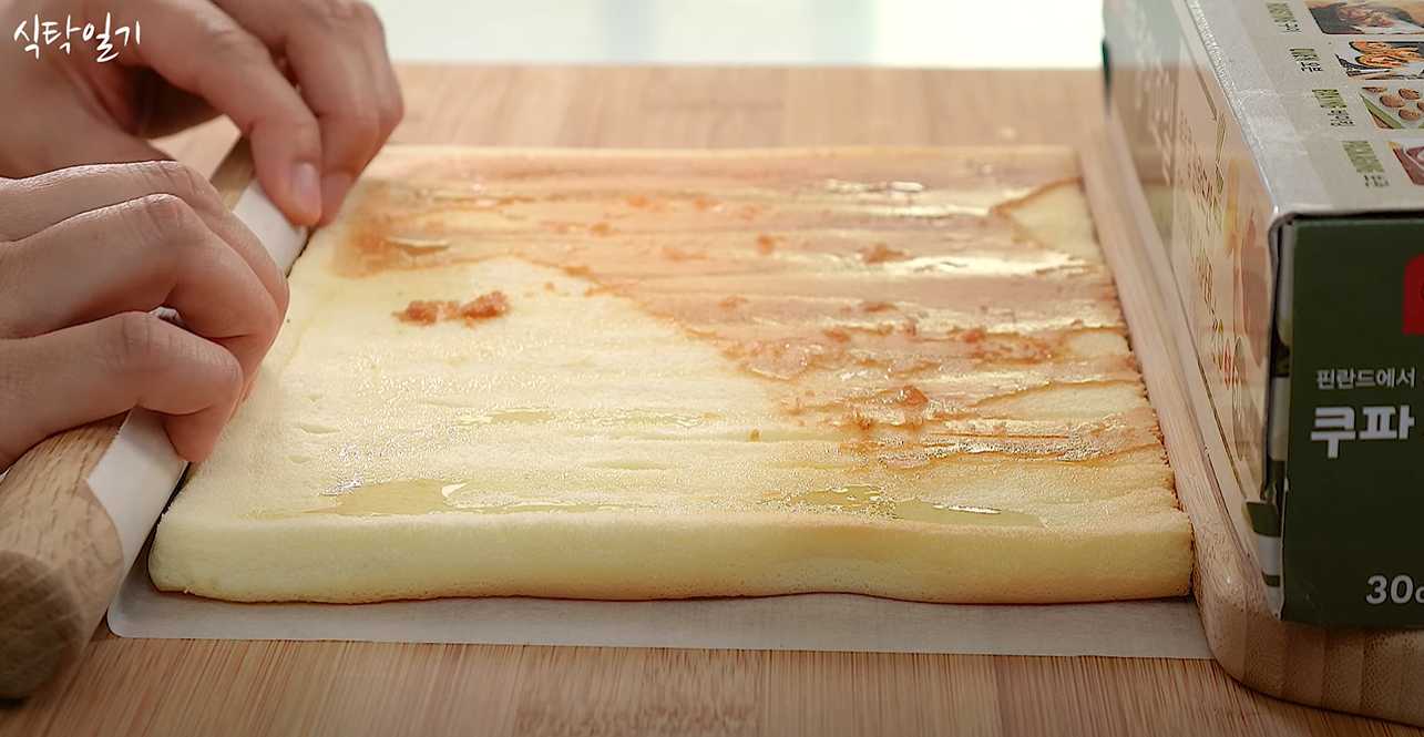 Rouleaux de génoise - Étape 19