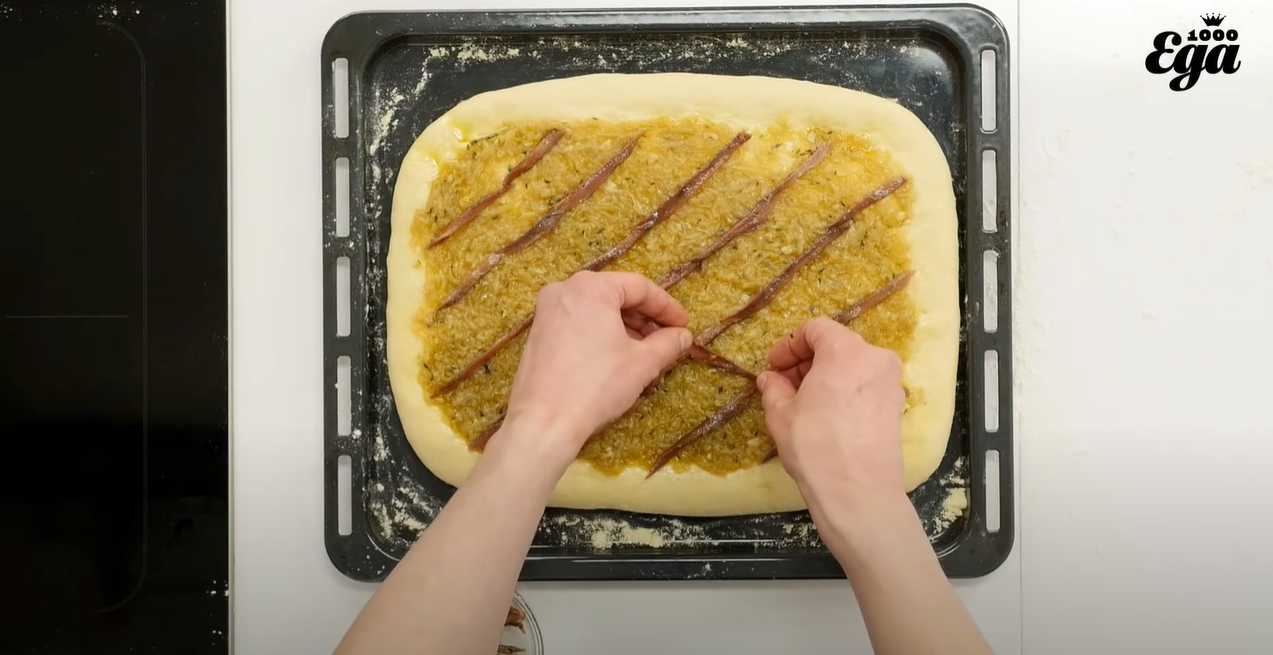 Tarte à l'oignon française - Étape 12