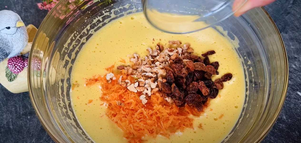 Gâteau aux carottes - Étape 4