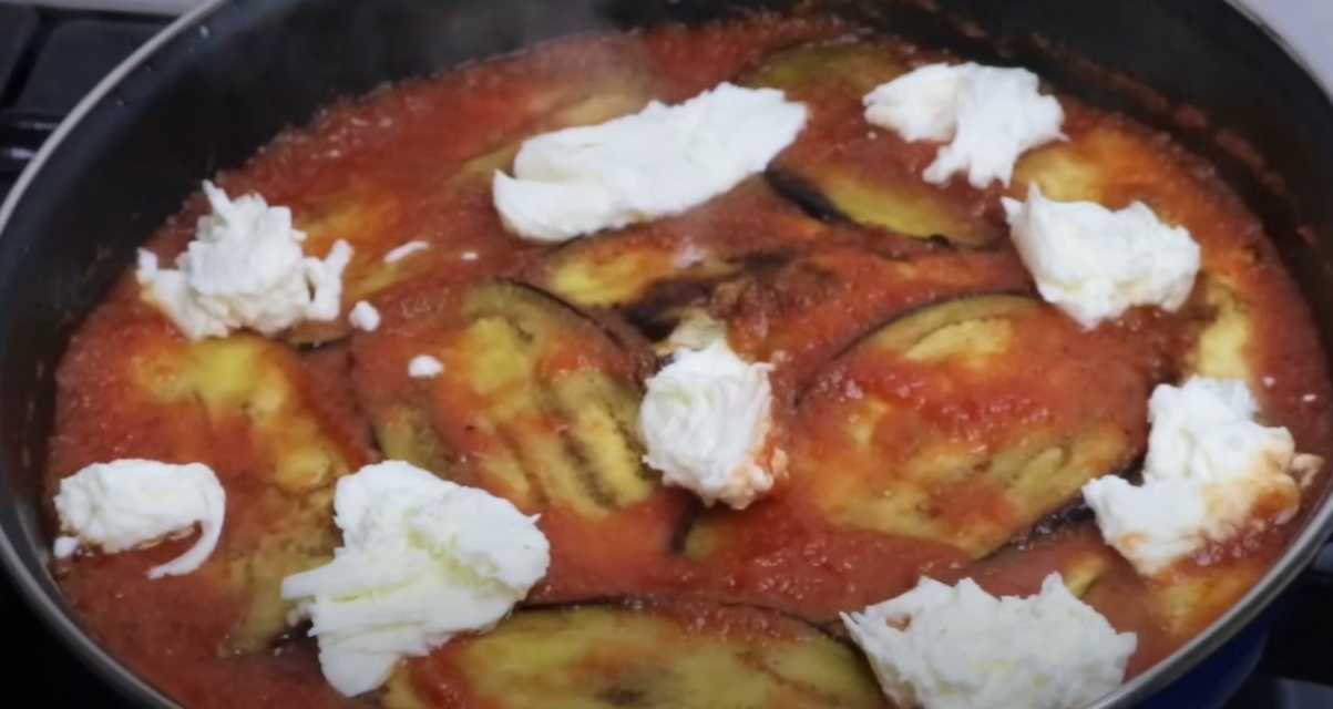 Aubergines au fromage et aux tomates - Étape 8