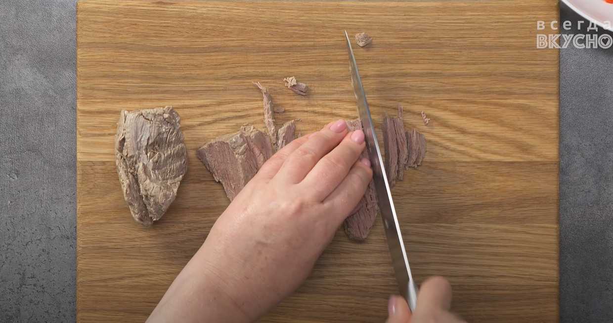 Salade de bœuf classique de Tbilissi - Étape 8