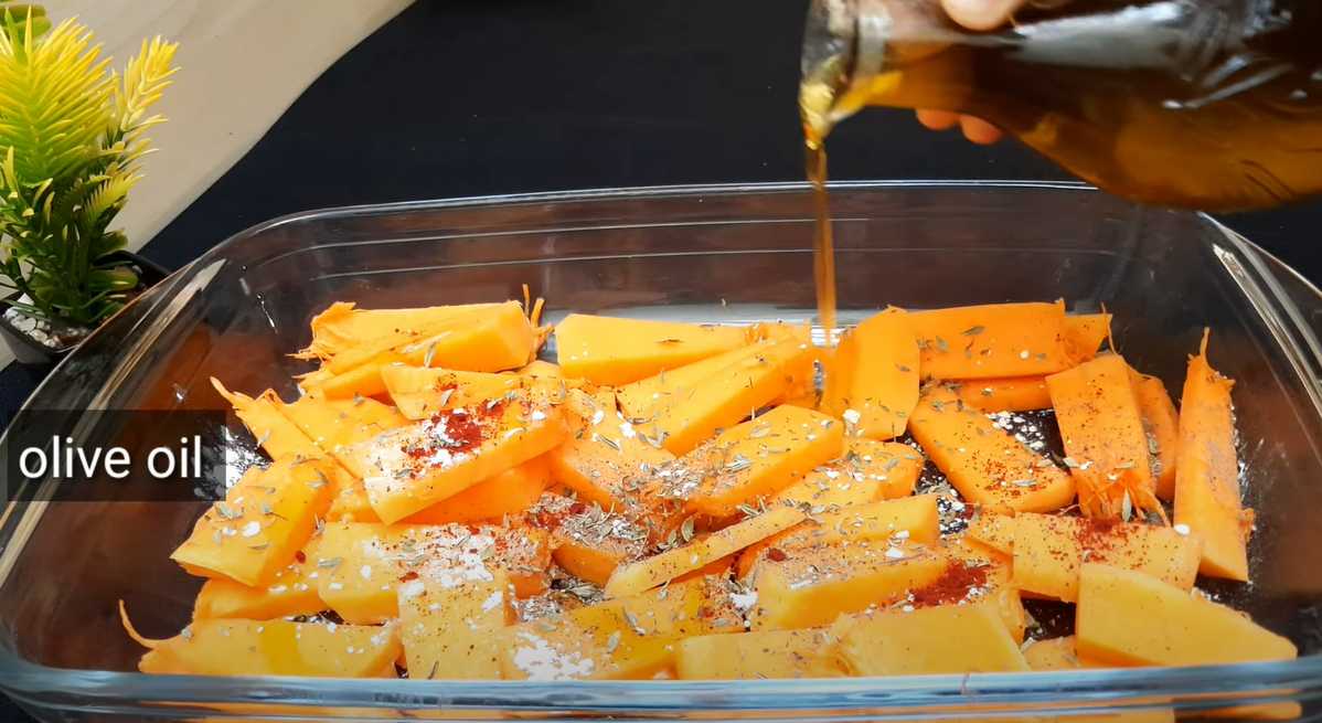 Tranches de citrouille cuites au four - Étape 4