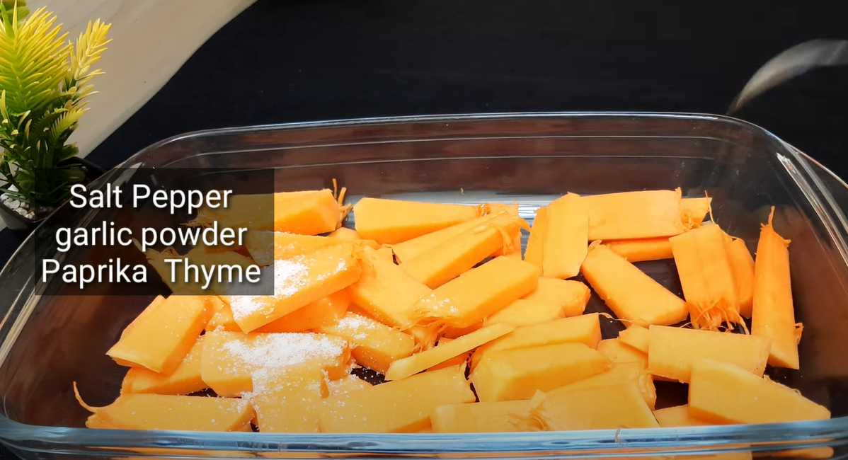 Tranches de citrouille cuites au four - Étape 3