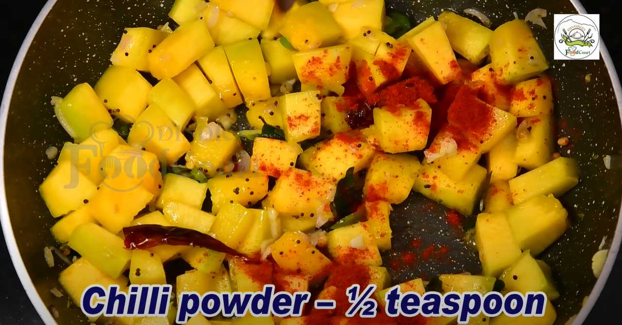 Citrouille masala - Étape 7