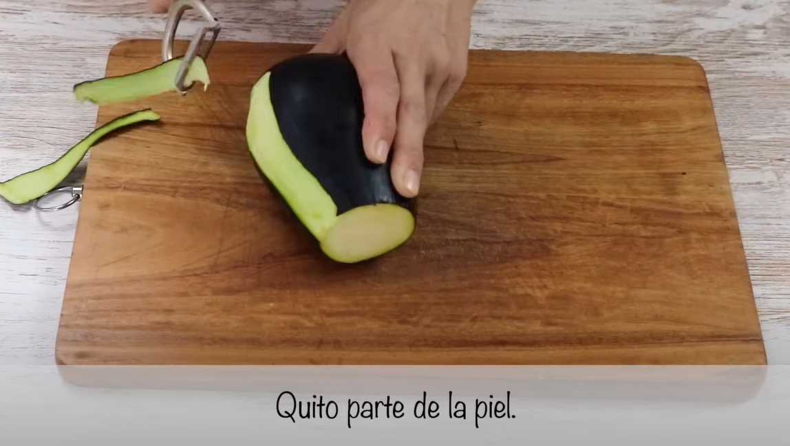 Gratin d'aubergines et de fromage - Étape 1