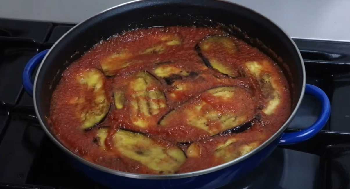 Gratin d'aubergines et de fromage - Étape 9
