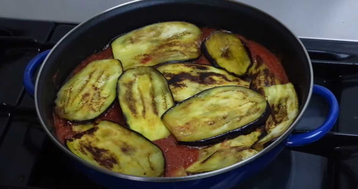 Gratin d'aubergines et de fromage - Étape 8