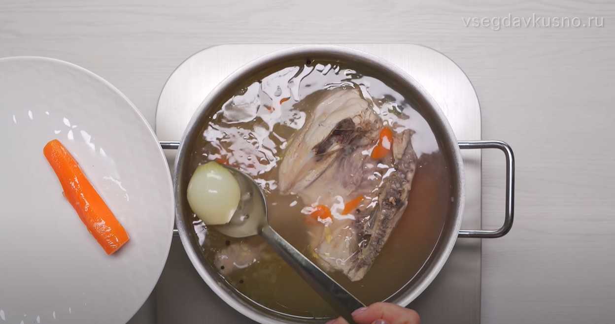 Soupe au poulet classique - Étape 5