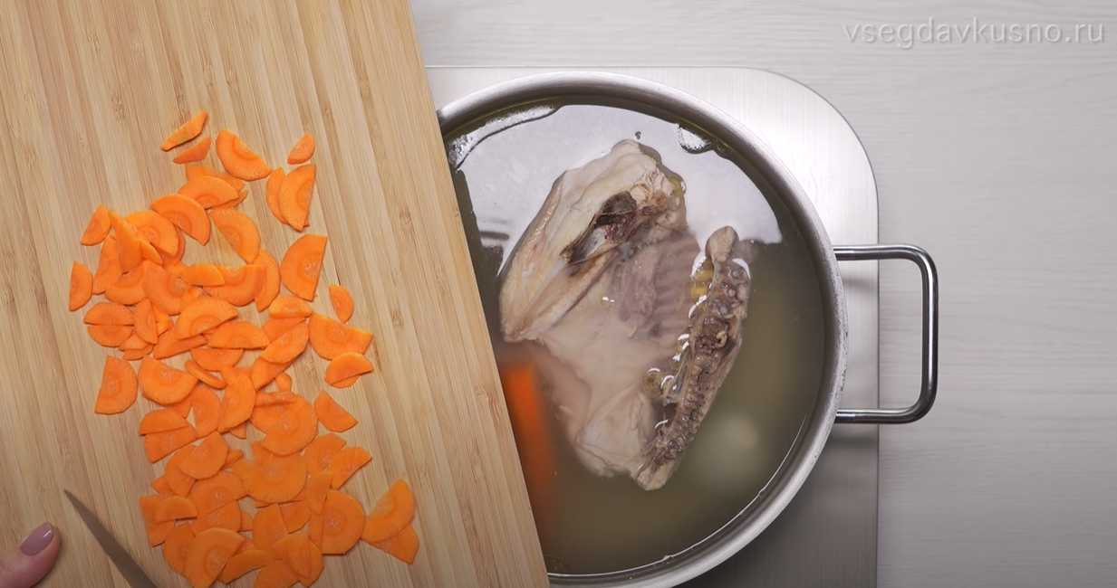 Soupe au poulet classique - Étape 3