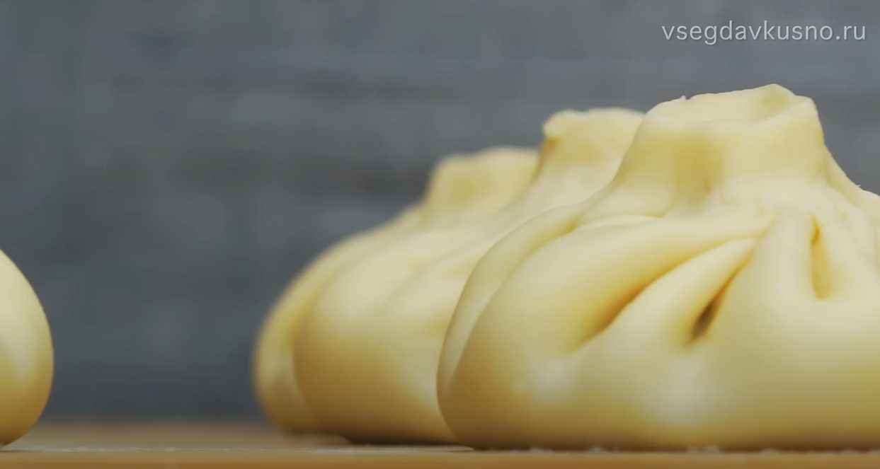 Khinkali à la viande - Étape 16