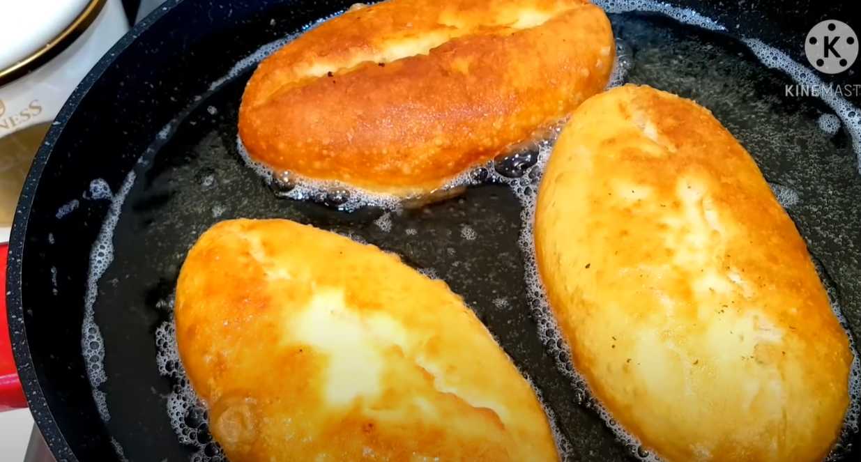 Galettes de pommes de terre frites au kéfir - Étape 4