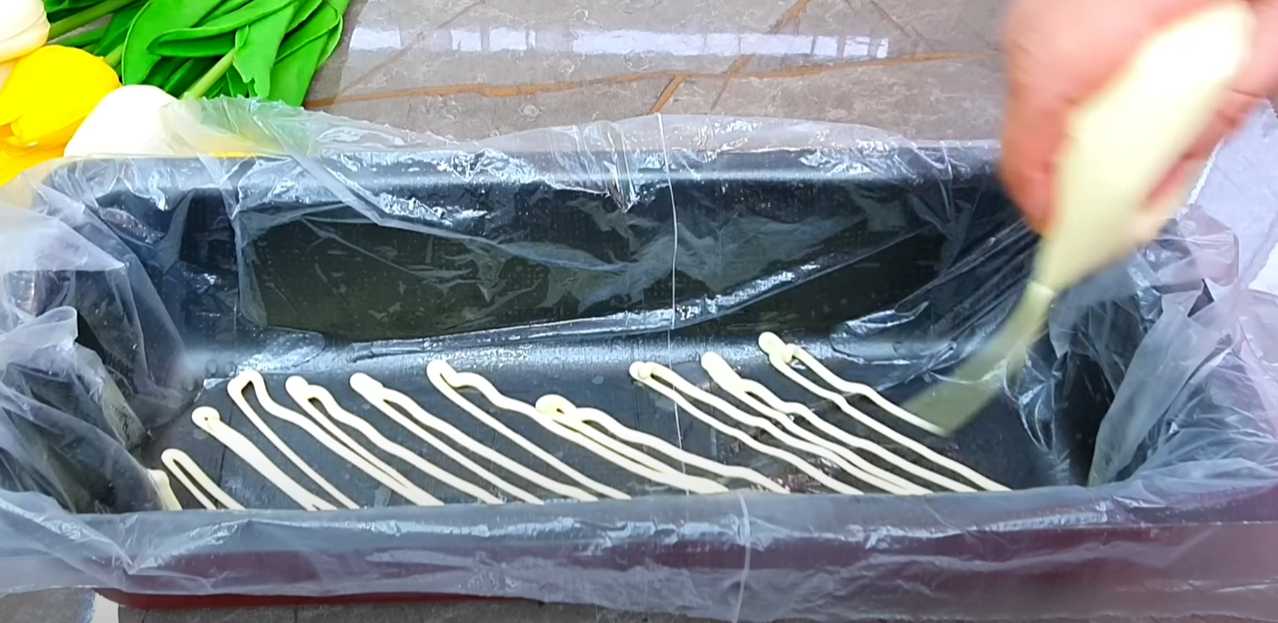 Salade d'argent - Étape 2