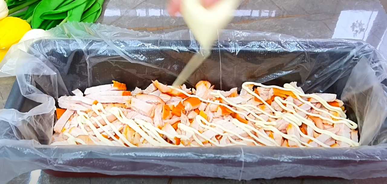 Salade d'argent - Étape 3