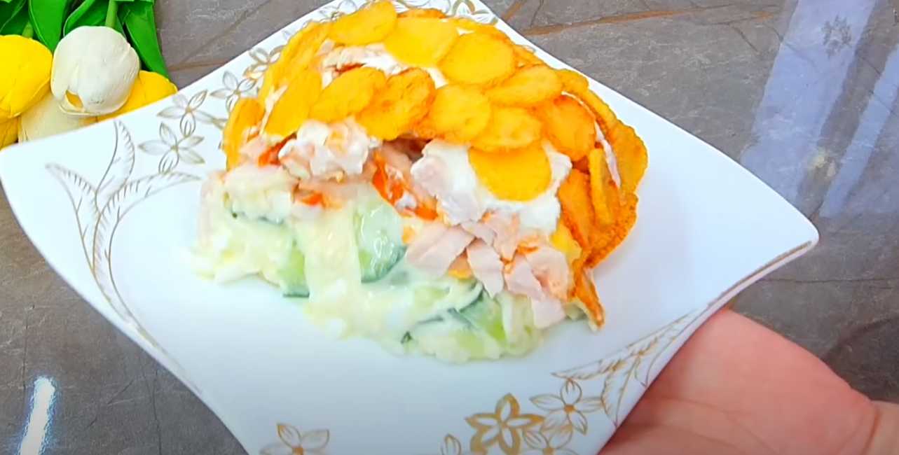 Salade d'argent - Étape 13