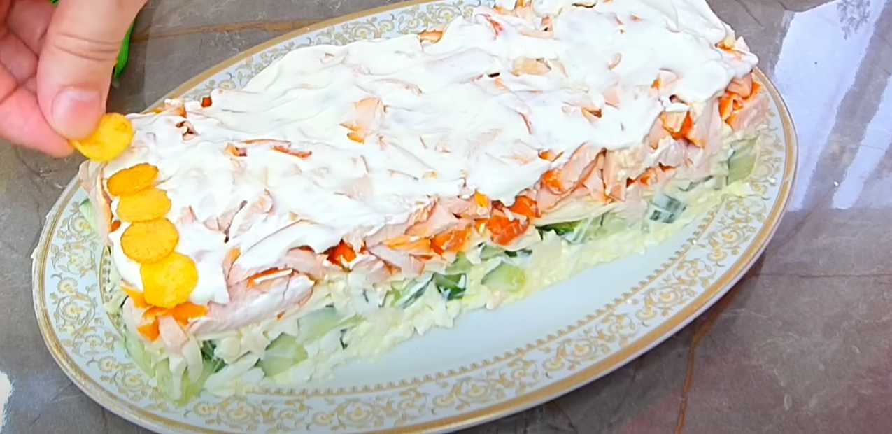 Salade d'argent - Étape 11