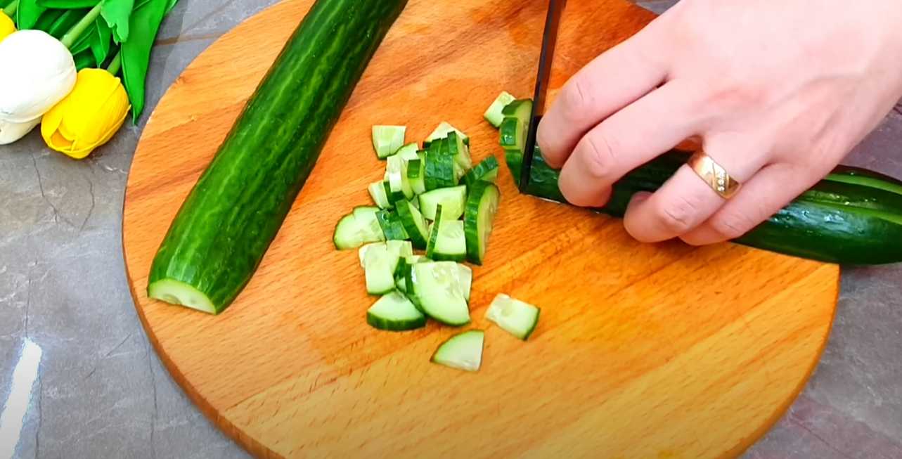 Salade d'argent - Étape 5