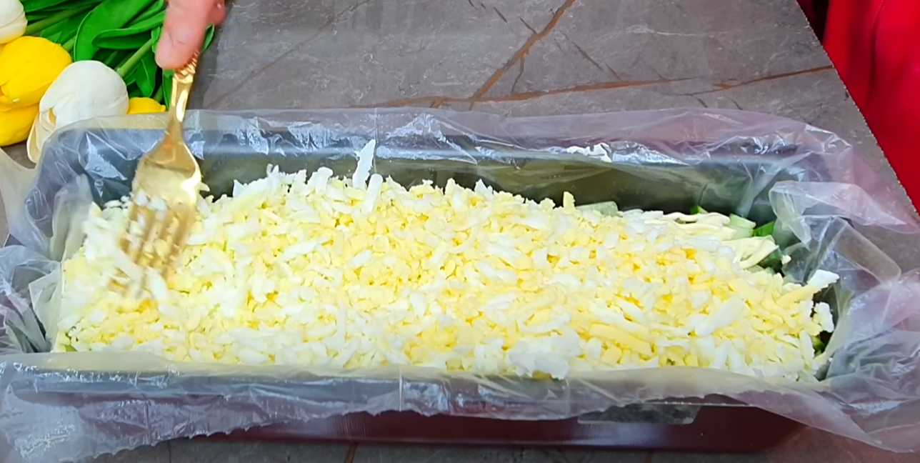 Salade d'argent - Étape 6