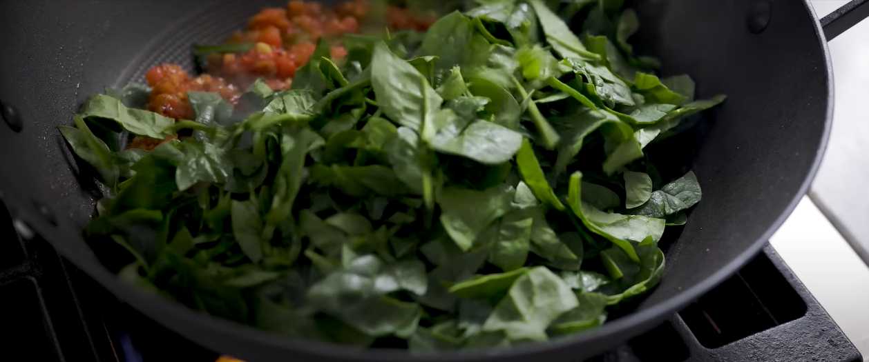 Curry de lentilles aux épinards - Étape 11