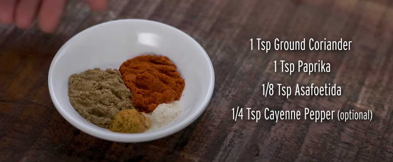 Curry de lentilles aux épinards - Étape 9