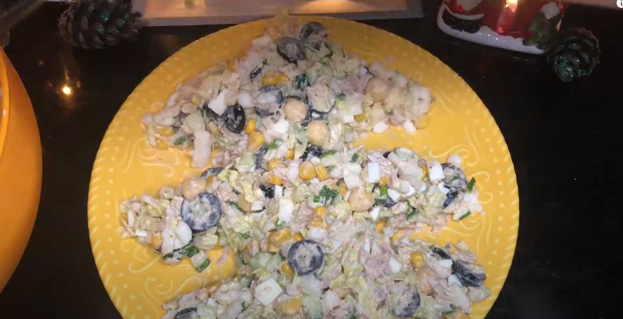 Salade de thon du Nouvel An - Étape 8