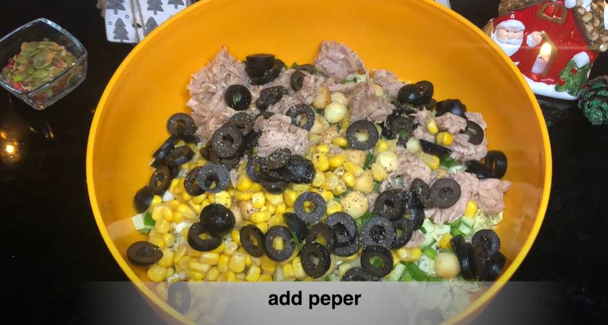 Salade de thon du Nouvel An - Étape 6