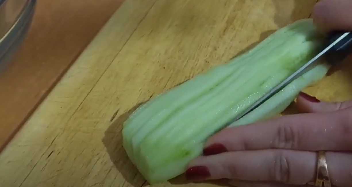 Salade de sapin - Étape 1