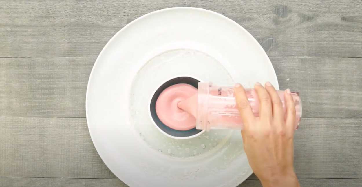 Salade de couronne du Nouvel An - Étape 2