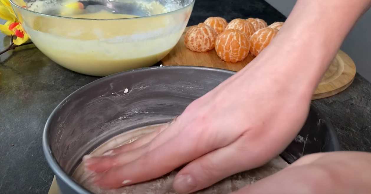 Tarte du Nouvel An aux mandarines - Étape 5