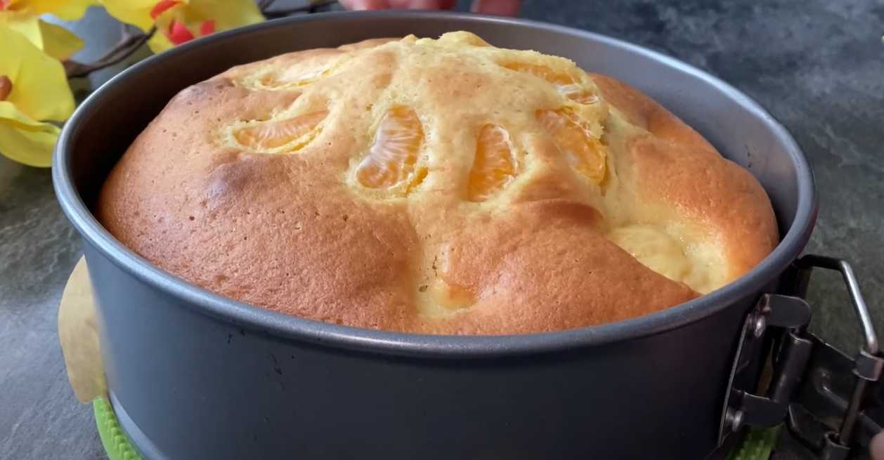 Tarte du Nouvel An aux mandarines - Étape 9