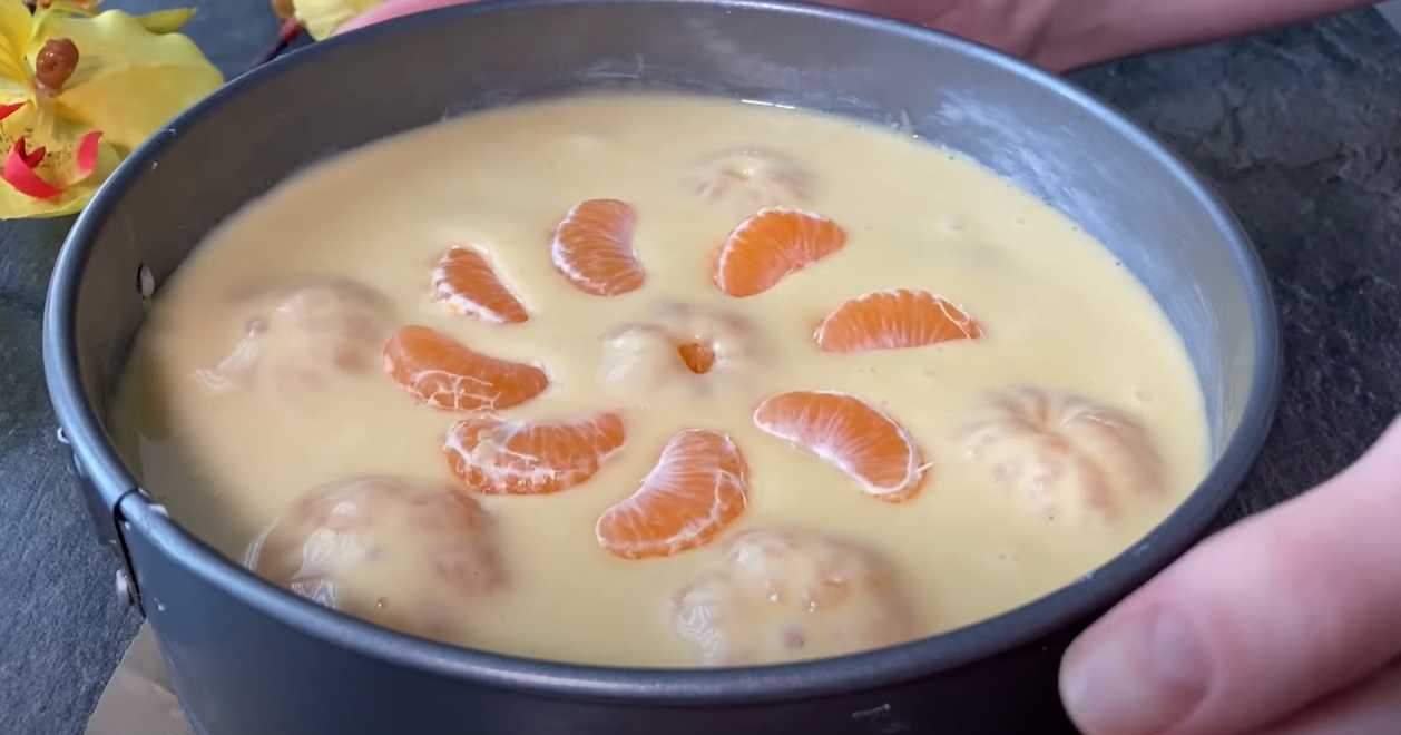 Tarte du Nouvel An aux mandarines - Étape 8