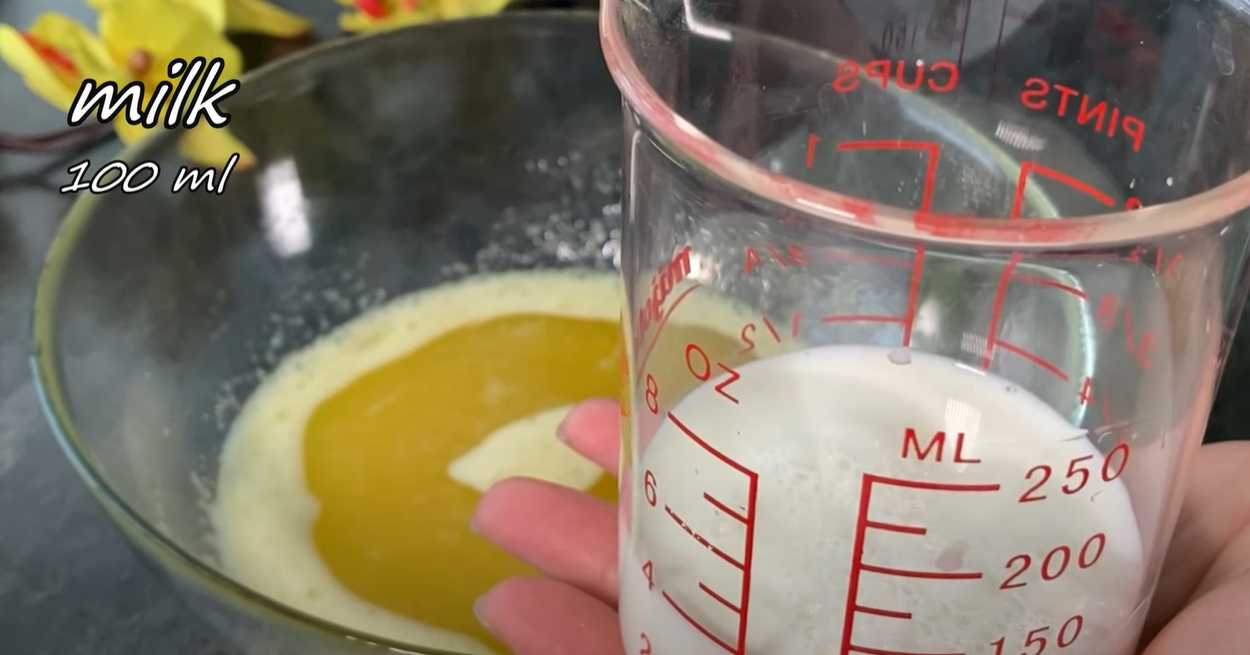 Tarte du Nouvel An aux mandarines - Étape 2