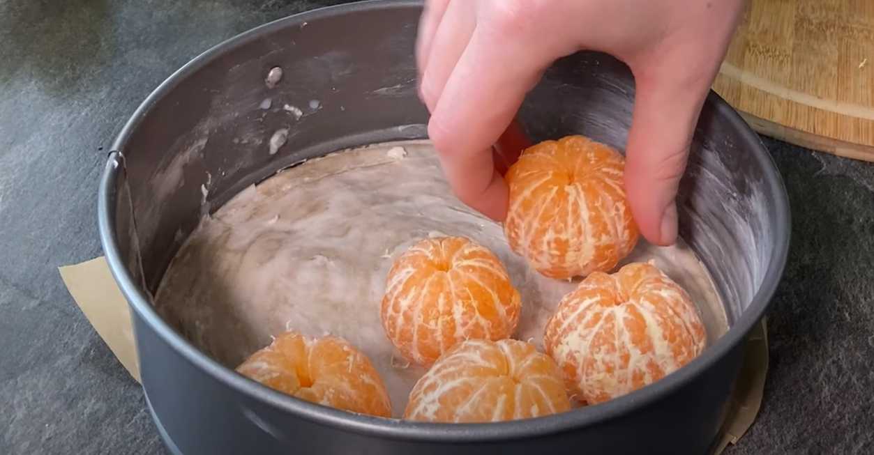 Tarte du Nouvel An aux mandarines - Étape 6