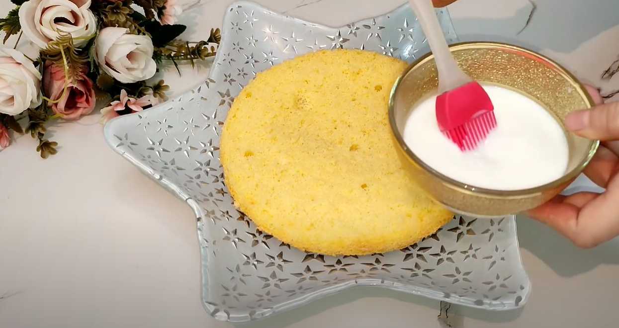 Gâteau flocon de neige - Étape 9