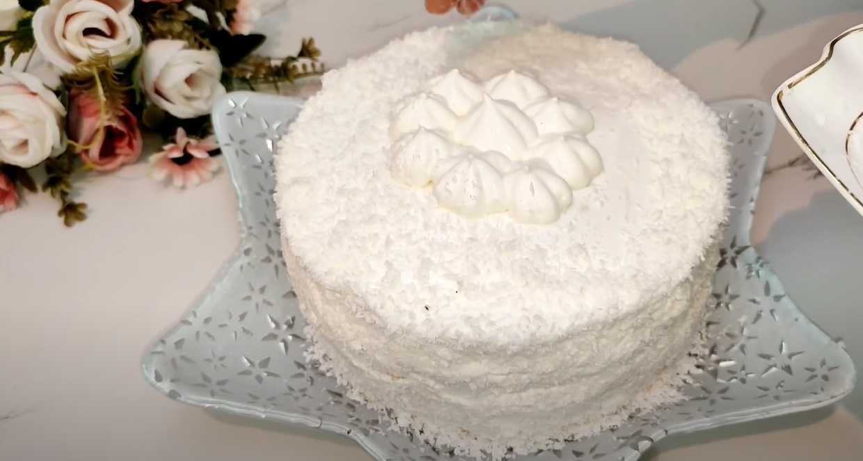 Gâteau flocon de neige - Étape 14