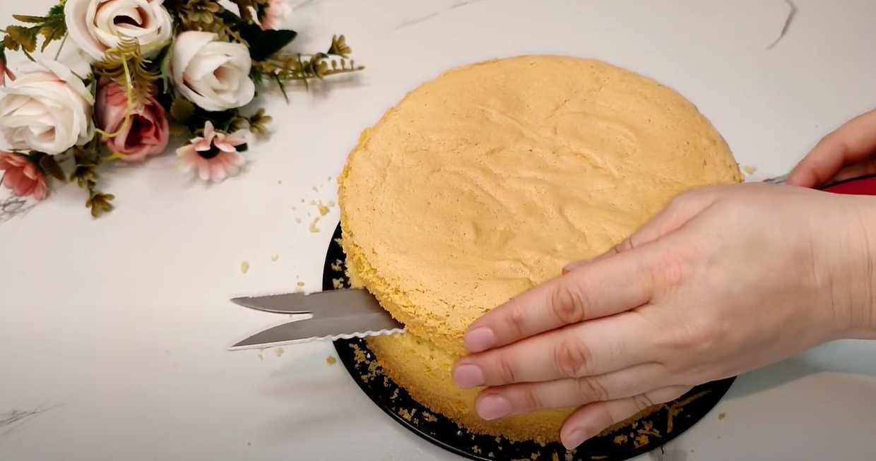 Gâteau flocon de neige - Étape 7