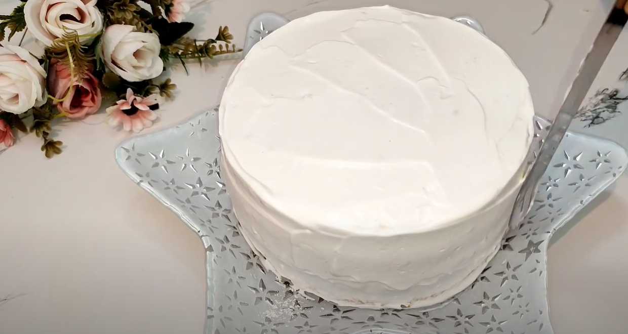 Gâteau flocon de neige - Étape 12