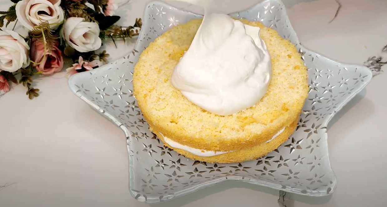 Gâteau flocon de neige - Étape 11