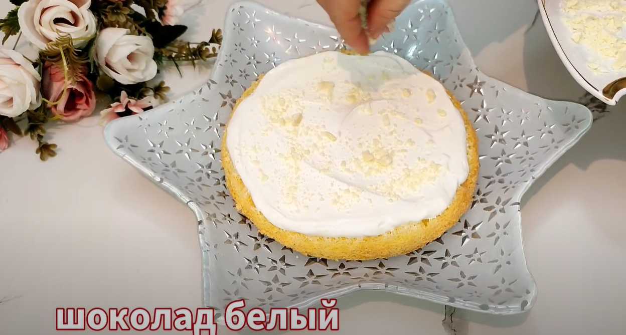 Gâteau flocon de neige - Étape 10