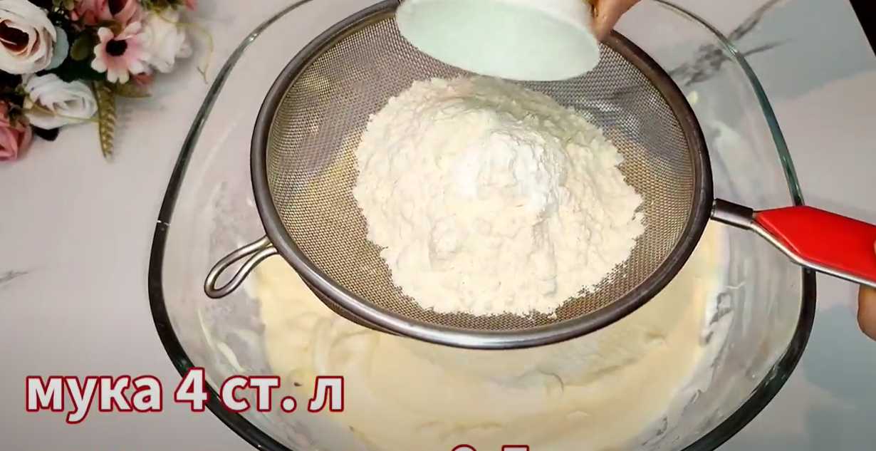 Gâteau flocon de neige - Étape 4