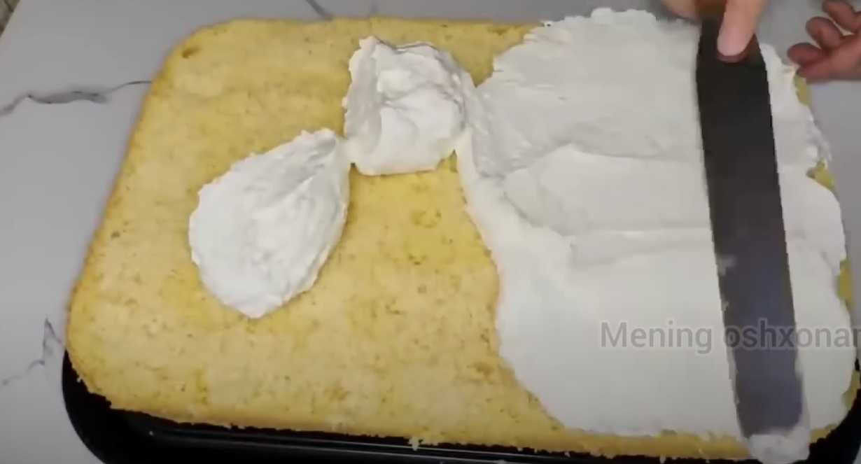 Gâteaux papillon sur neige - Étape 10