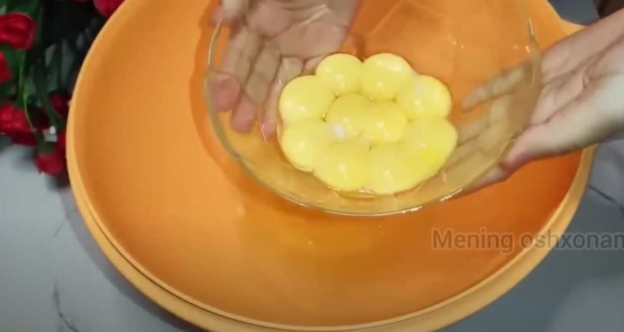 Gâteaux papillon sur neige - Étape 1