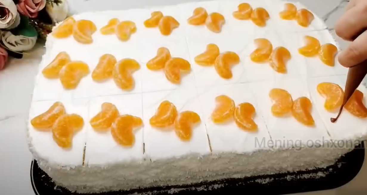 Gâteaux papillon sur neige - Étape 13