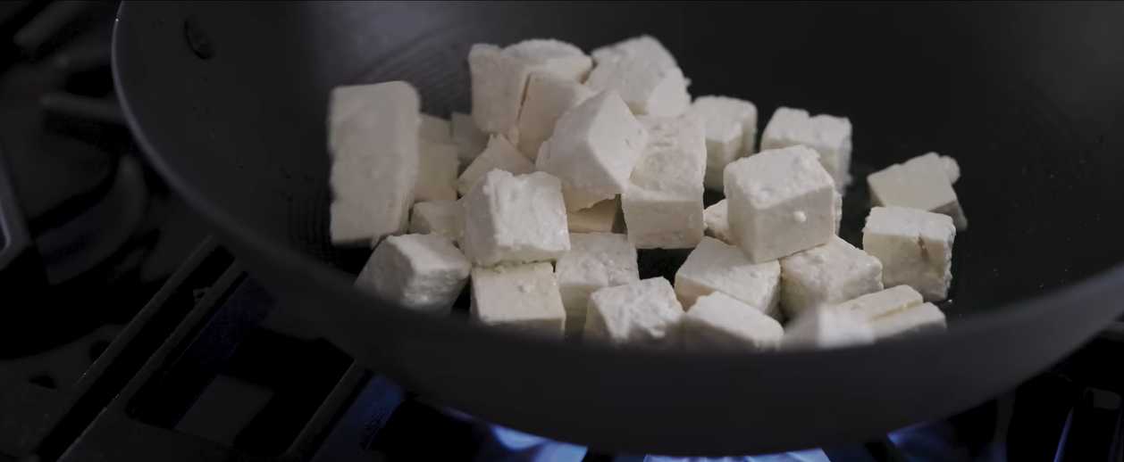 Dîner végétalien au tofu et au brocoli - Étape 4