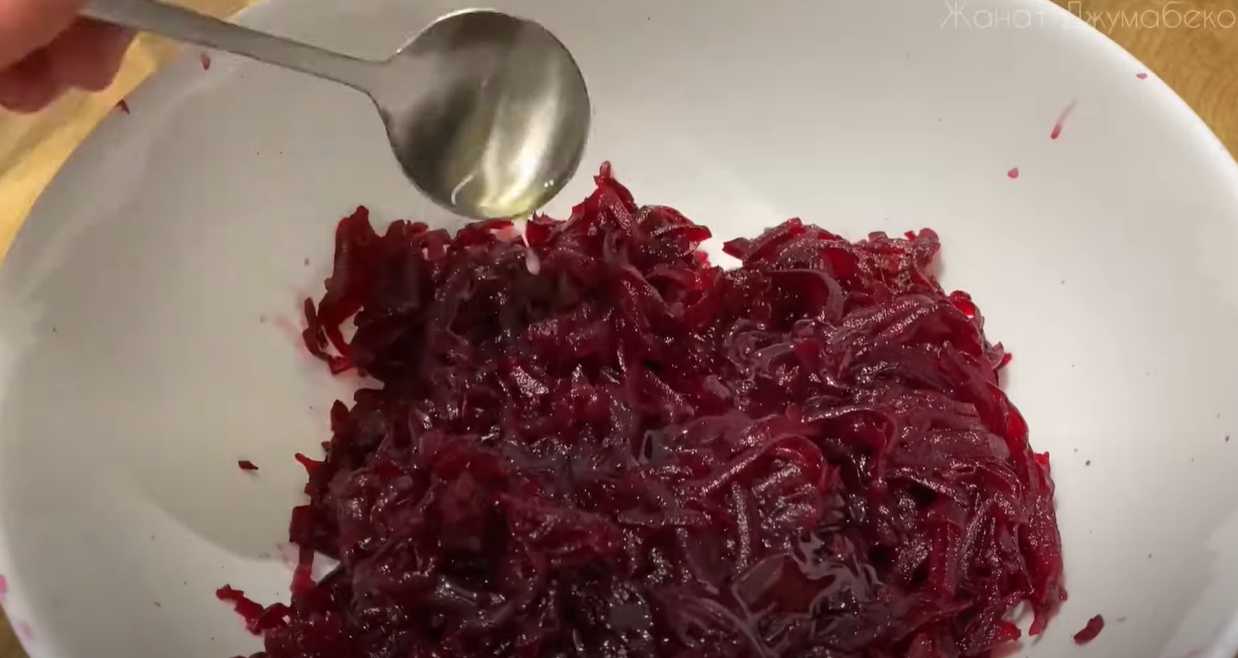 Salade de betteraves et de pommes - Étape 3