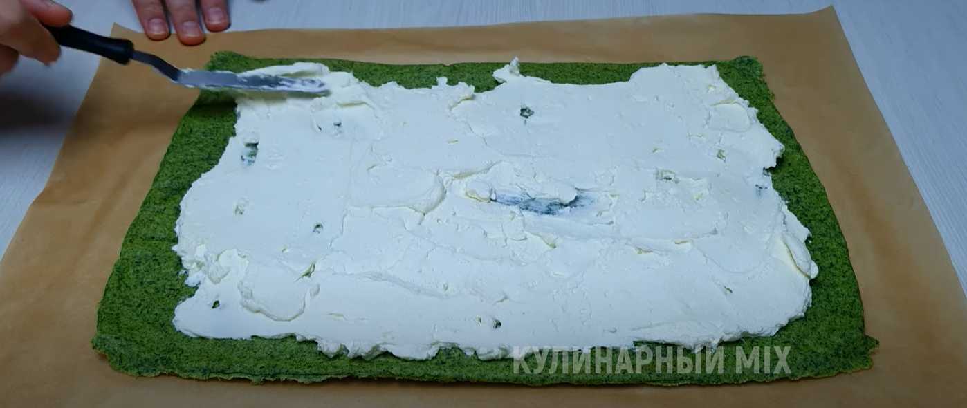 Rouleau de printemps aux épinards - Étape 9